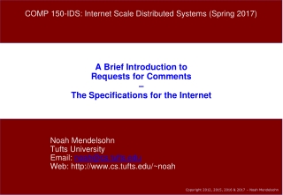 A Brief Introduction to Requests for Comments – The Specifications for the Internet