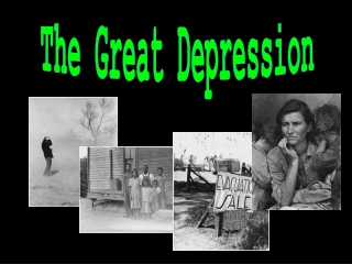 The Great Depression