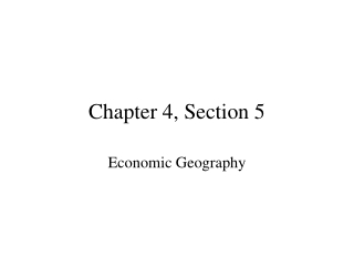 Chapter 4, Section 5