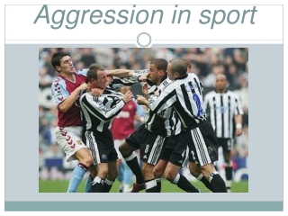 Aggression in sport