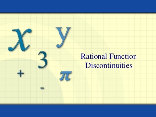 Rational Function Discontinuities