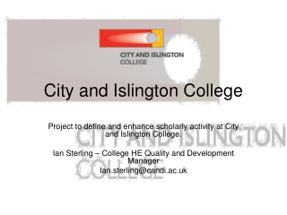 City and Islington College