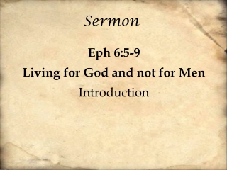 Sermon