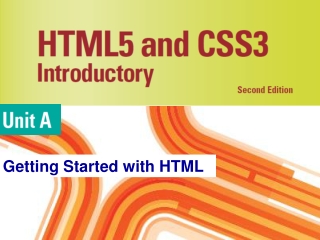 Getting Started with HTML