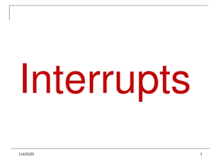 Interrupts