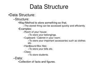 Data Structure