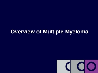 Overview of Multiple Myeloma