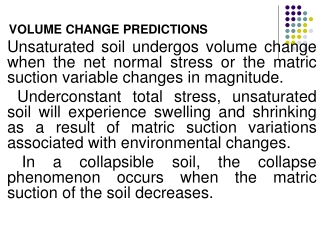 VOLUME CHANGE PREDICTIONS