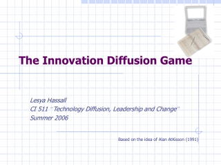 The Innovation Diffusion Game