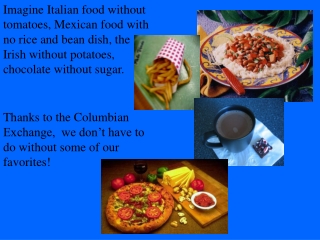 The Columbian Exchange