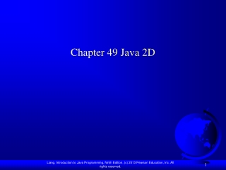 Chapter 49 Java 2D