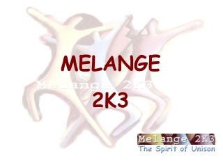 MELANGE 2K3