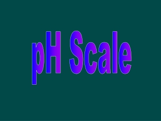 pH scale