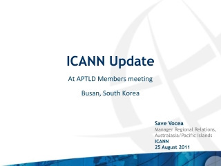 ICANN Update