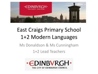 East Craigs Primary School 1+2 Modern Languages