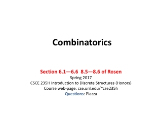 Combinatorics