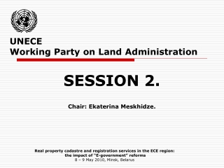 UNECE  Working Party on Land Administration