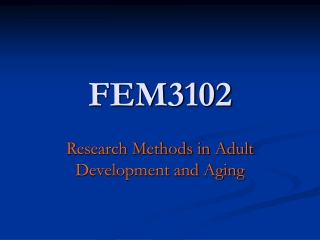 FEM3102