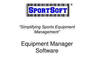 “Simplifying Sports Equipment Management”