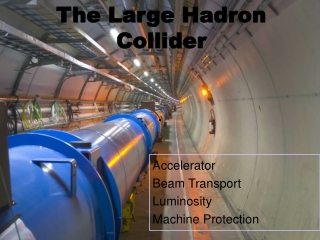 The Large Hadron Collider