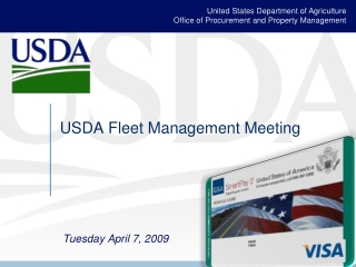 USDA Fleet Management Meeting