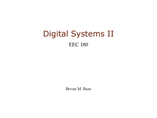 Digital Systems II