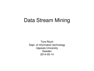 Data Stream Mining