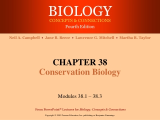 CHAPTER 38 Conservation Biology