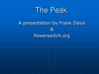 The Peak