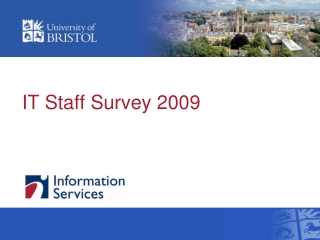 IT Staff Survey 2009