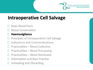 Intraoperative Cell Salvage