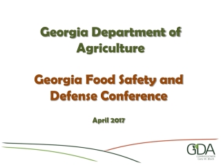 Georgia Department of Agriculture