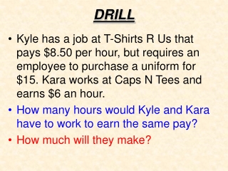 DRILL