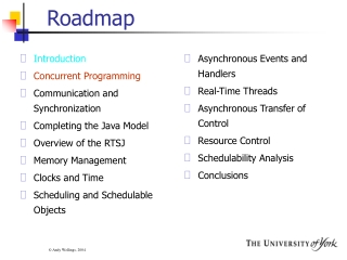 Roadmap