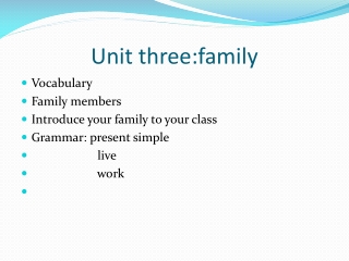 FAMILY MEMBERS