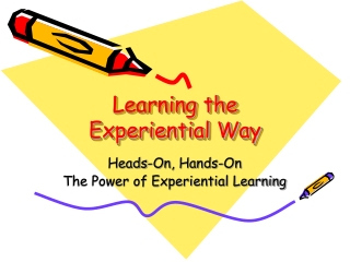 Learning the Experiential Way