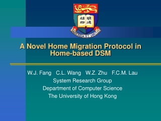 A Novel Home Migration Protocol in Home-based DSM