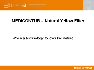 MEDICONTUR – Natural Yellow Filter