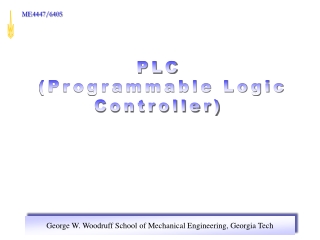 PLC  (Programmable Logic Controller)