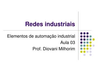 Redes industriais