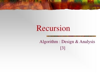 Recursion