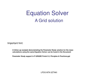 Equation Solver