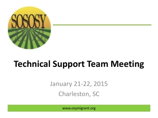 Technical Support Team Meeting