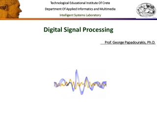 Digital Signal Processing