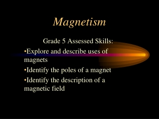 Magnetism