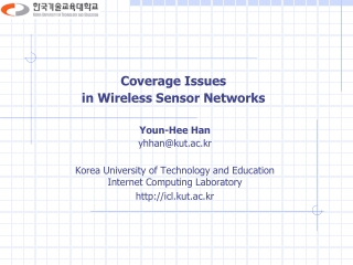 Coverage Issues  in Wireless Sensor Networks