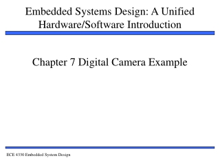 Chapter 7 Digital Camera Example