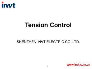 Tension Control