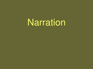 Narration