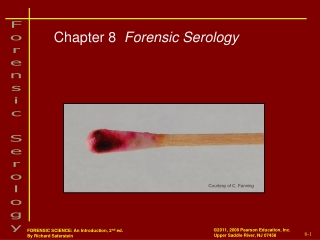 Chapter 8   Forensic Serology